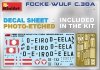 MiniArt 41018 FOCKE-WULF FW C.30A HEUSCHRECKE. LATE PROD 1/35